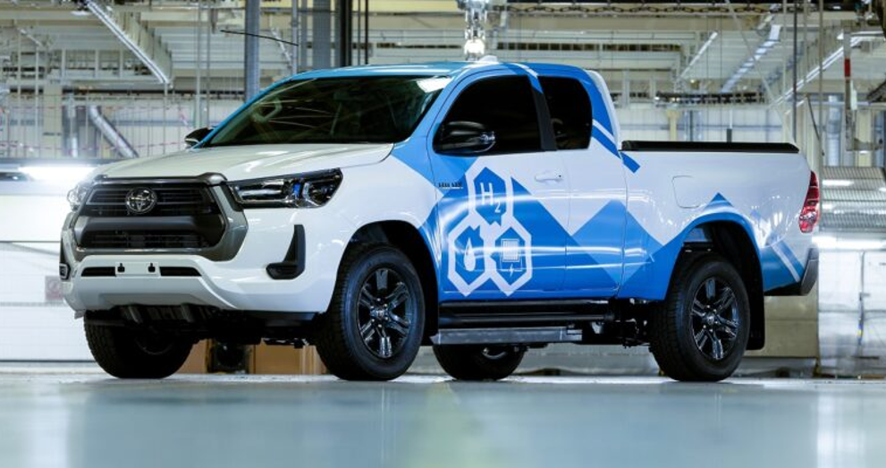 Toyota Unveils Hydrogen-Powered Hilux Truck: Future of Green Driving